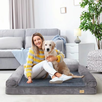 Large Orthopedic Sofa Dog Bed