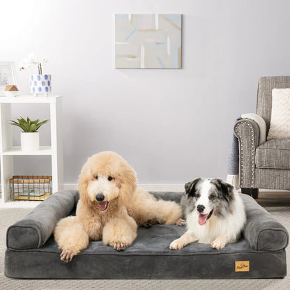 Large Orthopedic Sofa Dog Bed